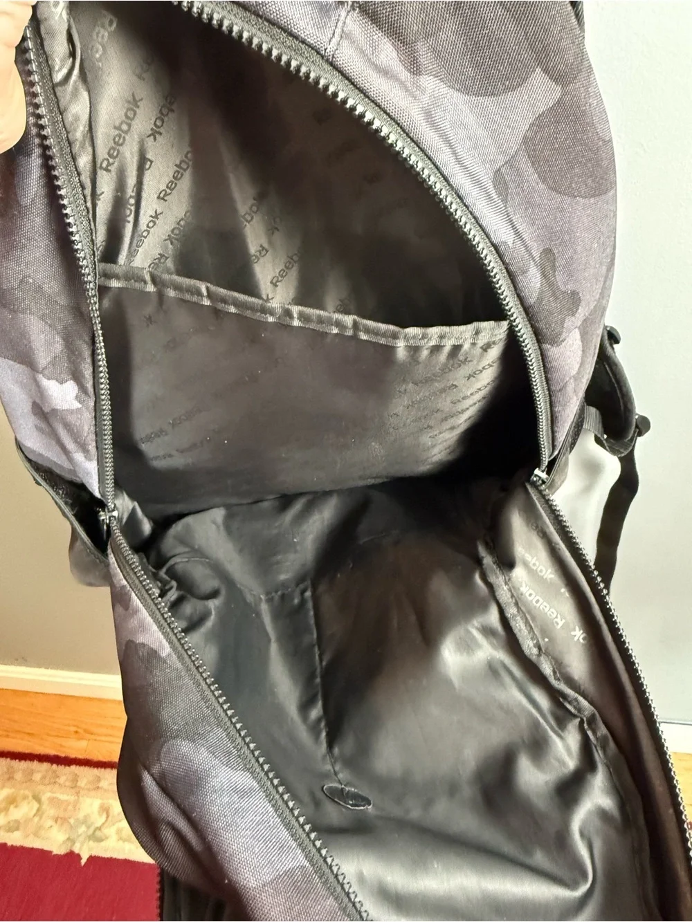 Reebok Unisex Adult Laredo Laptop Backpack Black Camo